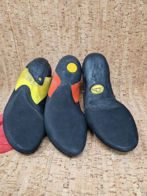 Suole nuove, pronte per la roccia